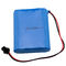 NMC 12V 2200mAh 18650 Rechargeable Battery Pack 1C Discharge