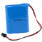 NMC 12V 2200mAh 18650 Rechargeable Battery Pack 1C Discharge