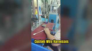 Contract manufacturer of Custom Tailored Wire Harnesses | Assembled in China  | With No Minimum Orde