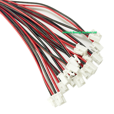 2 PINS JST XH-2.54 MALE CONNECTOR WITH WIRE CABLE AWG26 LENGTH 30CM