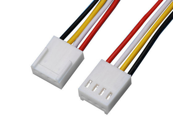 China Custom Cable Assembly Manufacturer Molex 2510 4 Pin 2.54mm Molex Male Connector Powering Custom Cable Assemblies Sample Order Welcome