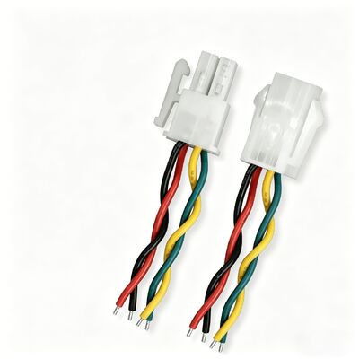 OEM ODM 4 Pin 5557 Terminal Wire Cable Assembly, XH2.54 New Energy Battery Wiring Harness