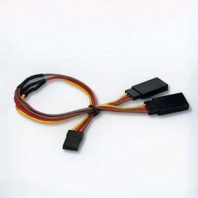 Custom Cable Assembly High Quality 150mm Servo RC Y Style Male to Female JR Cord Extension Splitter Cable True Manufacturing For Electrical Harnesses