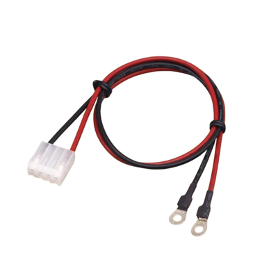 Flexible Custom Wire Harness CH3.96-4p Terminal Connection Cable,Ring Cold-Press Terminal Wire, 4mm Pitch Cable Assembly