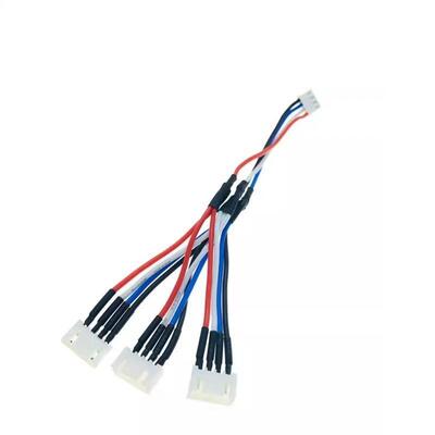 Custom Electronic Wire UL 1007 22 WAG RC Car & Model Aircraft Lithium Battery 3-in-1 Balance Charging Cable (2S/3S — 7.4V/11.1V) — B3 Charger Adapter Made in China