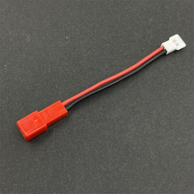 OEM Custom PH 2.0mm JST/SM Wire Harness — Male-to-Female Conversion Lead for RC Model Battery Charging (2-Pin Terminal Wire)  | UL1007 Terminal Cable Assembly | China Factory Low MOQ