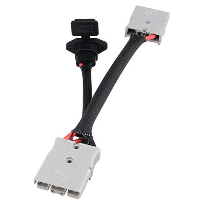 Custom Electric Vehicle Battery Harness | Anderson-Style 1-to-2 Power Splitter Cable Harness for Multiple Devices | China OEM Manufacturer