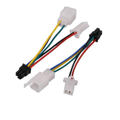 China Custom Cable Assembly Manufacturer | Custom Colour 2P/4P Connector Plug  Wire Harness for E-Bike Anti-Theft Alarm Adapter Wiring Harness | China Wiring Harness Factory