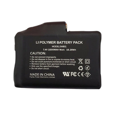 15Wh 2000mAh 2S 7.4V Li Polymer Battery Pack