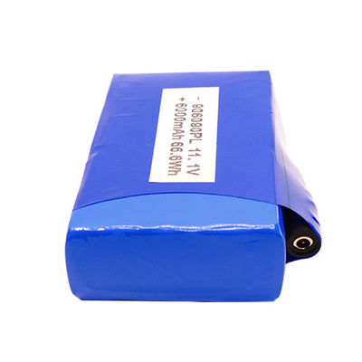Short Circuit Protection 6000mAh 11.1 V Lipo Battery Pack