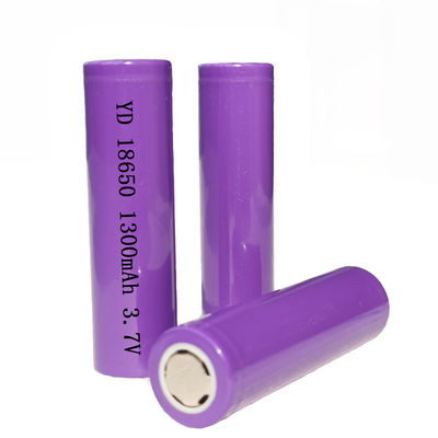 IEC62133 Certified | Long Cycle Life 18650 Battery Pack | 3.7V 1300mAh 18650 Rechargeable Lithium Ion Battery for Hoverboard | China Custom Battery Manufacturer