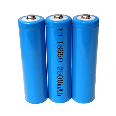 3.7V 2500mAh 18650 Rechargeable Li Ion Battery