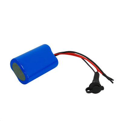Rechargeable 18650 Battery Pack | Custom 14.8Wh 2000mAh 7.4 V Lithium Battery Pack with BMS Protection Board for Automatic Sensors | China Manufacturing