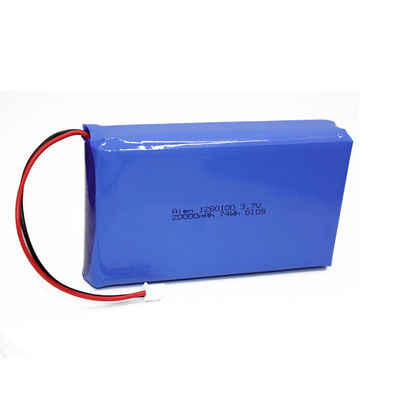 CE Certified | Rechargeable Lithium Polymer Battery | 20000mAh 3.7 Volt 74Wh Li Polymer Battery Pack for Portable Printers | Made in China Factory