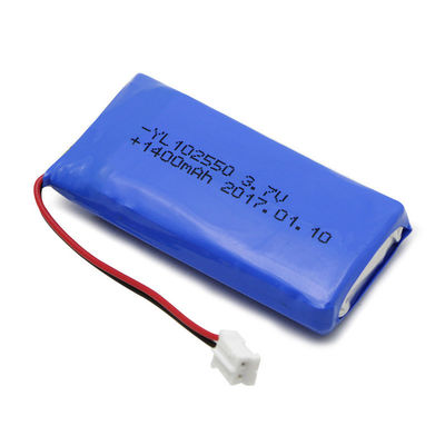 Rechargeable Lithium Polymer Battery | 1400mAh 3.7V Lithium Polymer Rechargeable Battery for Small Security Cameras | IEC62133 China Manufacturer