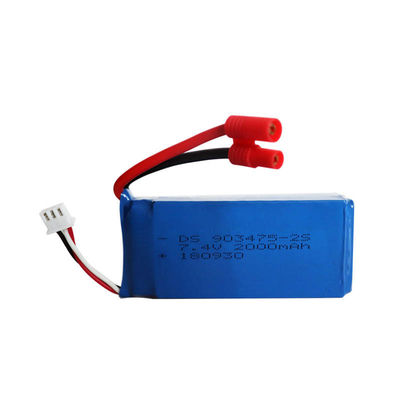ROSH 14.8Wh 2000mAh 7.4V Li Polymer Battery Pack