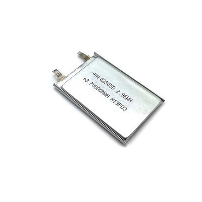 2.96Wh 800mAh 3.7V Li Ion Polymer Rechargeable Battery