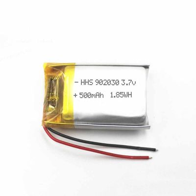 PL902030 3.7Volt 500mAh Rechargeable Polymer Battery