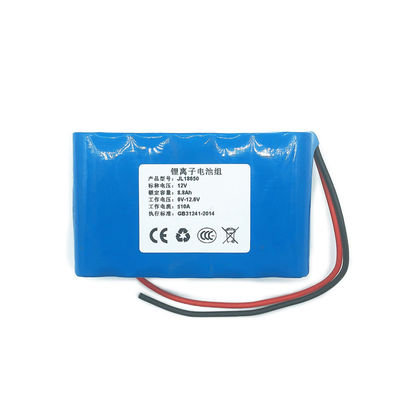 Rechargeable 1C Discharge 11.1V 8800mAh 18650 Battery Pack