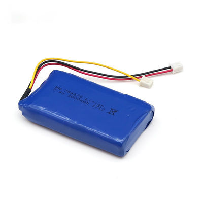 3000mAh 7.4V Lithium Ion Polymer Battery Pack IEC62133