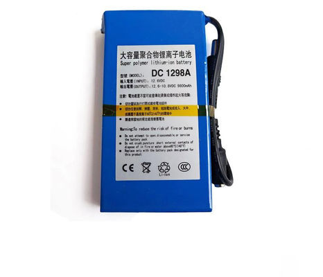 MSDS Certified  | DC1298A 12V Lithium Polymer Battery | Custom 9800mAh 12V Lipo Battery Pack for Backup Power | China Manufacturing Factory