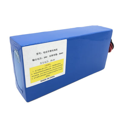 Rechargeable 24V 36Ah Lithium Ion Battery For Electric Vehicles
