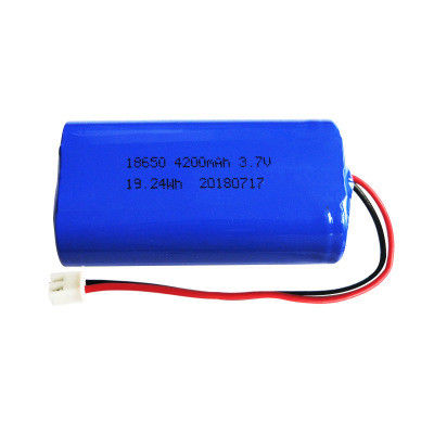 Rechargeable 18650 Battery Pack | 5200mAh 3.7 V 18650 Custom Li-ion Battery Pack for Handheld Fans | Customizable Made in China