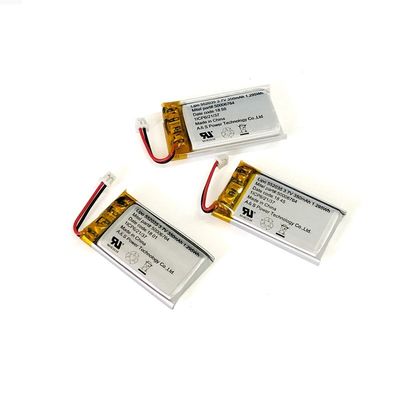 CV Charge 350mAh 3.7 V Lithium Battery Pack Within 1C Rate