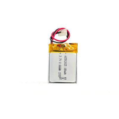 180mAh 3.7 Volt Lithium Polymer Battery Within 1C Rate