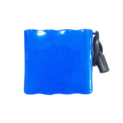 MSDS Certified | 18650 7.4V 8000mAh Lithium-ion Battery Pack with a Standard DC Barrel Connector for Portable Monitors  CC CV Charge | Made in China