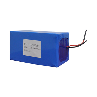 NMC 28800mAh 12V 18650 Battery Pack Shrinked PVC UN38.3