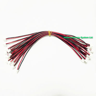 Custom 2 Pins JST XH-2.54 Male Connector with Wire Cable 26WAG 30CM Length for Wire Harness Manufacturers