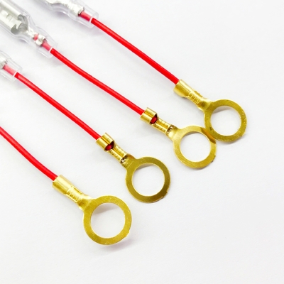 2.8mm 4.8mm and 6.3mm Female Spade Crimp Terminal with Insulating Sleeve and Wire