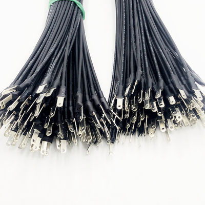 Custom 6.3mm 30cm Quick Disconnect Male Spade Crimp Terminalble and Harness Assembly for Cable Harness Manufacturers