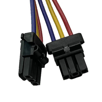 China Custom Cable Assembly Manufacturer with Molex Micro-Fit TPA Receptacle 171850-0300 Wire Harness