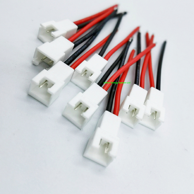 JST XH 2 Pin Pitch 2.54mm Male Female Wire Cable Connector XH2.54 2P Plug Socket 20cm Wire Length 26AWG