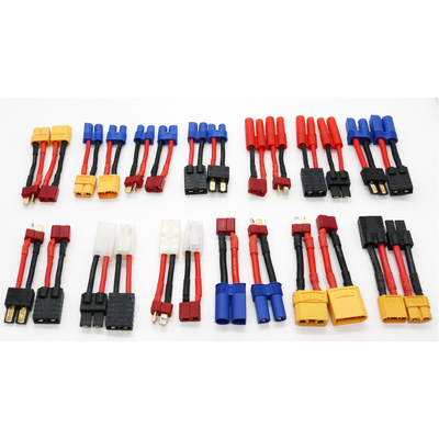 RC Battery Cable Amass XT90 XT60 XT30 T-Plug Connector Male Female Connector Professional Cable Assembly Factory