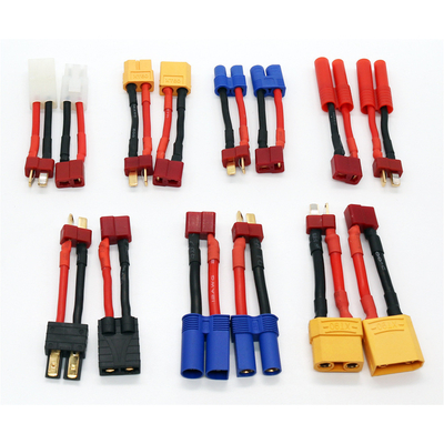 RC Battery Cable Amass XT90 XT60 XT30 T-Plug Connector Male Female Connector Professional Cable Assembly Factory