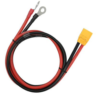 XT60 Wiring Harness for Battery Charger With O Ring Terminal Automotive Battery Cables 8AWG 10AWG TUV Approval Cable