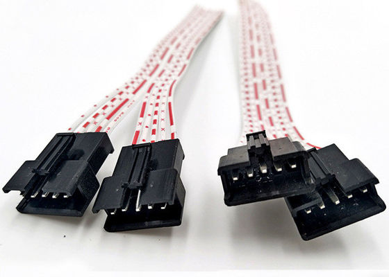 Custom Wire Harness No MOQ JST SM Connector 5P 2.54mm Pitch Cable Cord Male 15cm Female 15cm Length Flexible Flat Wire China Manufacturing