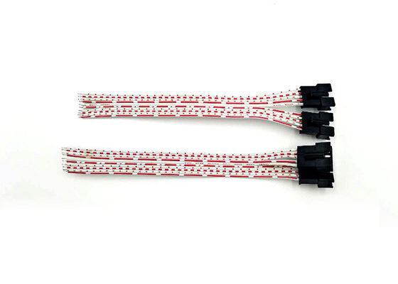 Custom Wire Harness No MOQ JST SM Connector 5P 2.54mm Pitch Cable Cord Male 15cm Female 15cm Length Flexible Flat Wire China Manufacturing