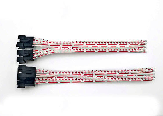 Custom Wire Harness No MOQ JST SM Connector 5P 2.54mm Pitch Cable Cord Male 15cm Female 15cm Length Flexible Flat Wire China Manufacturing