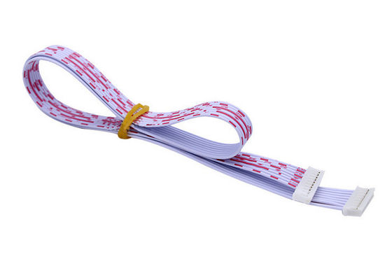 JST/Molex/TE Connector Wire Assembly PH 2.0mm Pitch 10P To 8P Male JST Connectors Red White Flat Extension Cable Wires Prototype to Mass Production