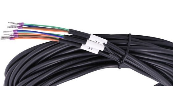 Custom 110/187/250 Female Flag Spade Terminal Connector Wiring Harness with Waterproof Plug for Automotive Stereo