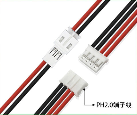 XHP-2 Plastic Wiring Harness Jst-XH-2P 2.5mm Pitch Connector Wire Harness