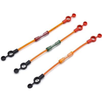 Vehicle Battery Cable With Fuse — 2.5/3/4 mm² Tinned Copper Wire (30A/40A/50A) Nice Quality Custom Cable Assembly