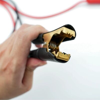 50A 1M Alligator Clips with High-Power Ring Terminals Battery Clamps Connection Cables, Battery Charging Leads And Car Inverter Power Cords, Wire And Harness Manufacturers