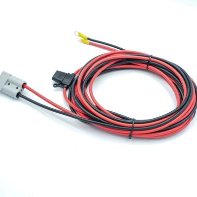 50A Lithium Battery Extension Cable with Fuse, 6-Meters Charging Cord with Male/Female Connectors, China Cable Assembly Manufacturer Specialized In Positive And Negative On Jumper Cables