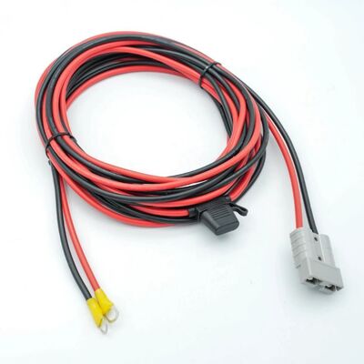 50A Lithium Battery Extension Cable with Fuse, 6-Meters Charging Cord with Male/Female Connectors, China Cable Assembly Manufacturer Specialized In Positive And Negative On Jumper Cables