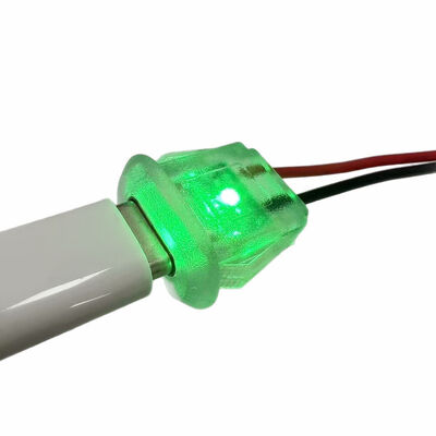 TYPE C 2-pin Transparent Direct Pressure Injection Tape Lamp Waterproof Base Wire Harness